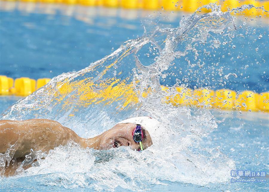 （游泳世锦赛）（13）游泳——孙杨夺得男子400米自由泳决赛冠军