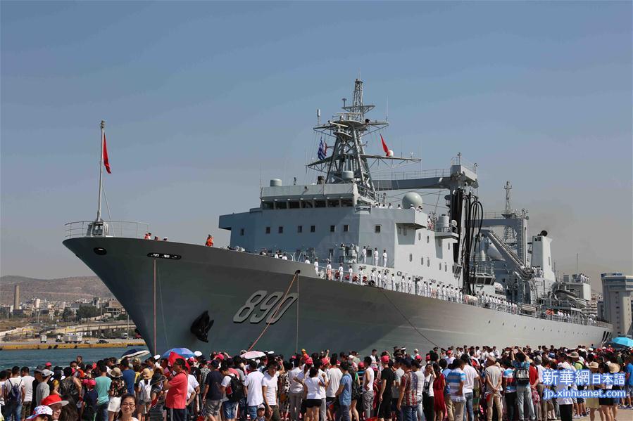 （国际·图文互动）（2）中国海军远航访问编队抵达希腊进行友好访问