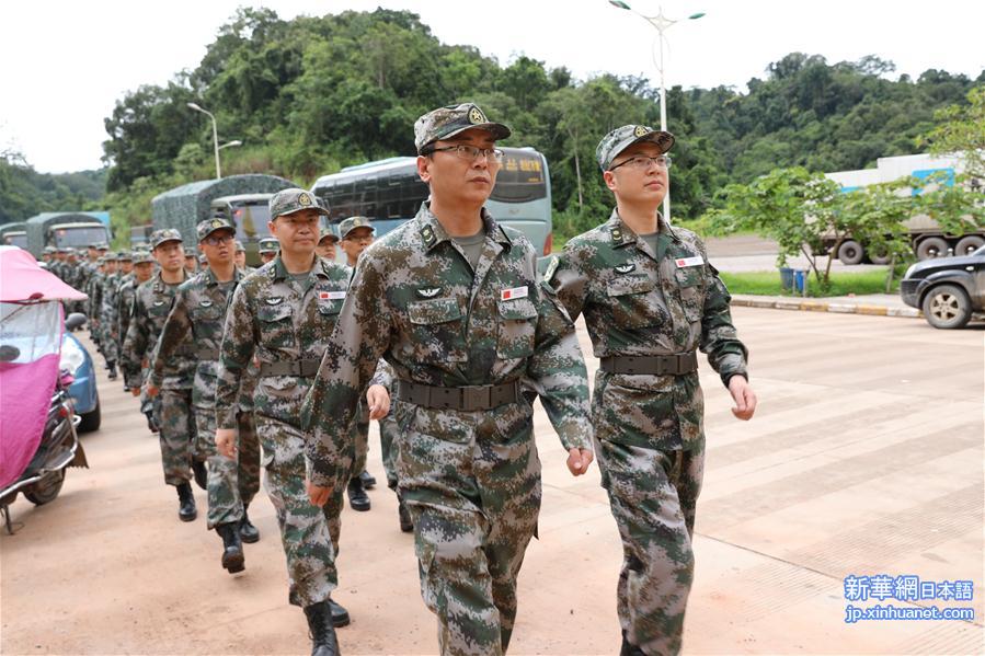 （国际）（2）中国人民解放军“和平列车”医疗队抵达老挝