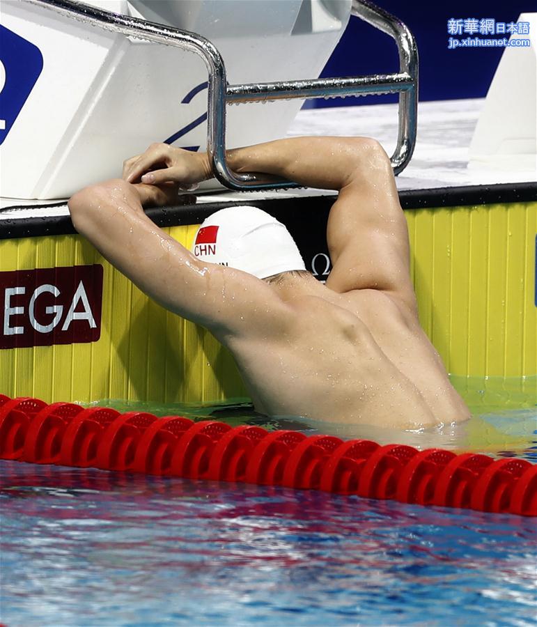 （游泳世锦赛）（5）游泳——孙杨获男子800米自由泳第五名