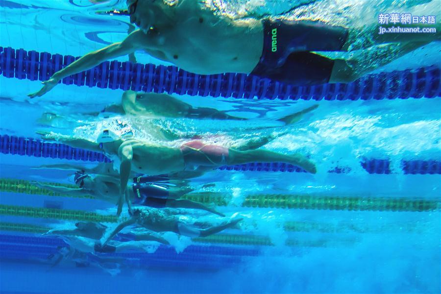 （游泳世锦赛）（9）游泳——孙杨获男子800米自由泳第五名