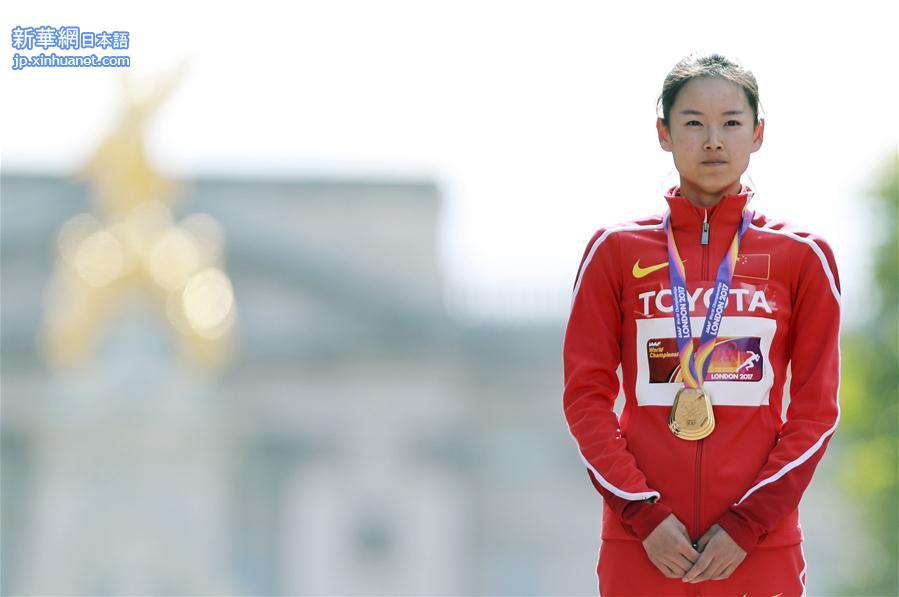 （体育）（2）田径——世锦赛：杨家玉夺得女子20公里竞走冠军