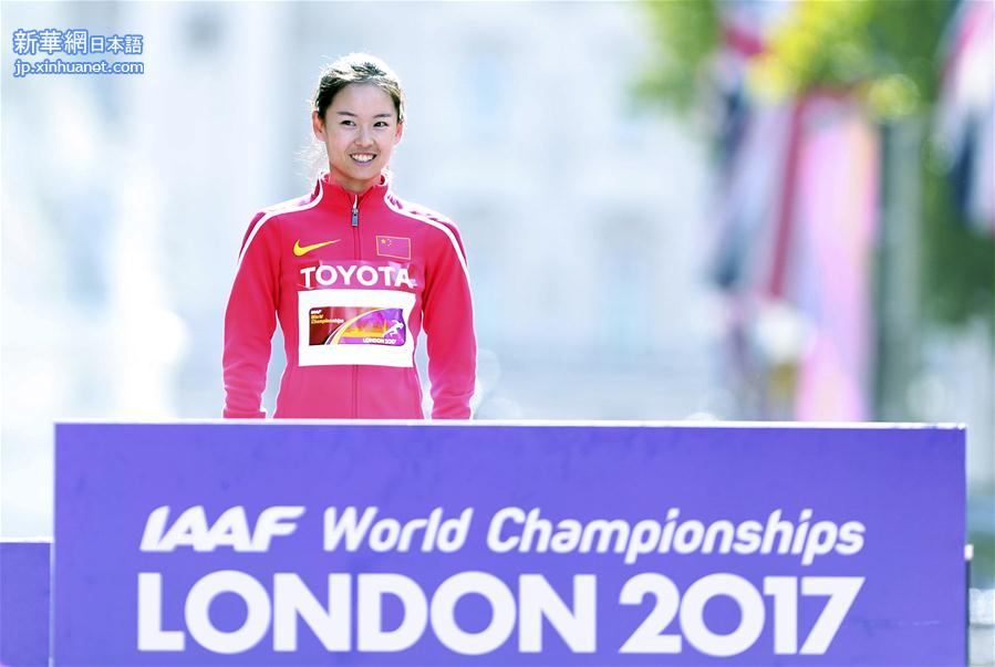 （体育）（3）田径——世锦赛：杨家玉夺得女子20公里竞走冠军