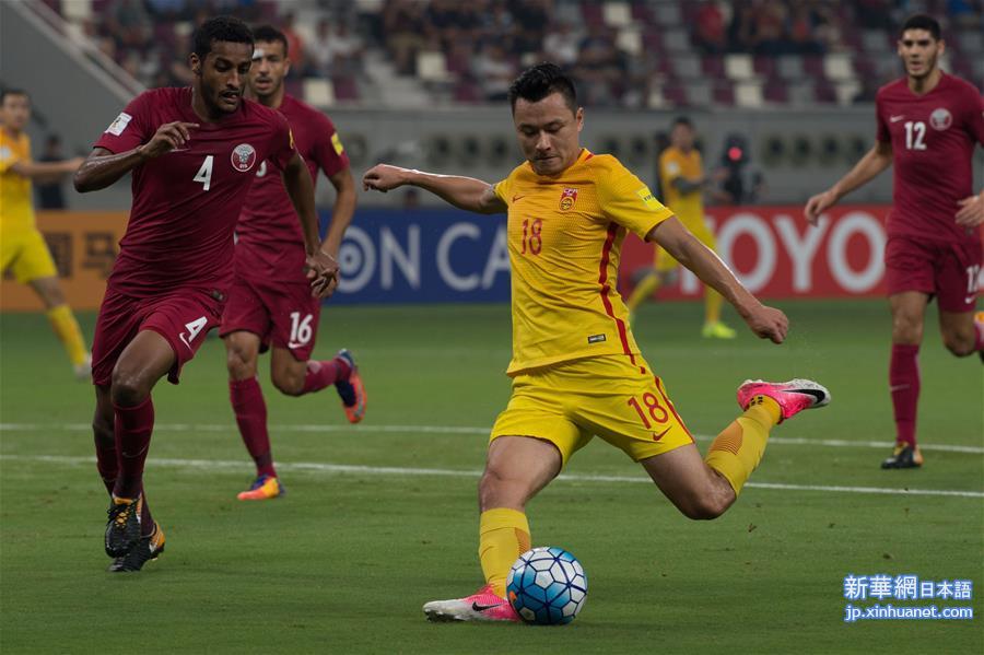 （体育）（5）足球——世预赛：中国队对阵卡塔尔队