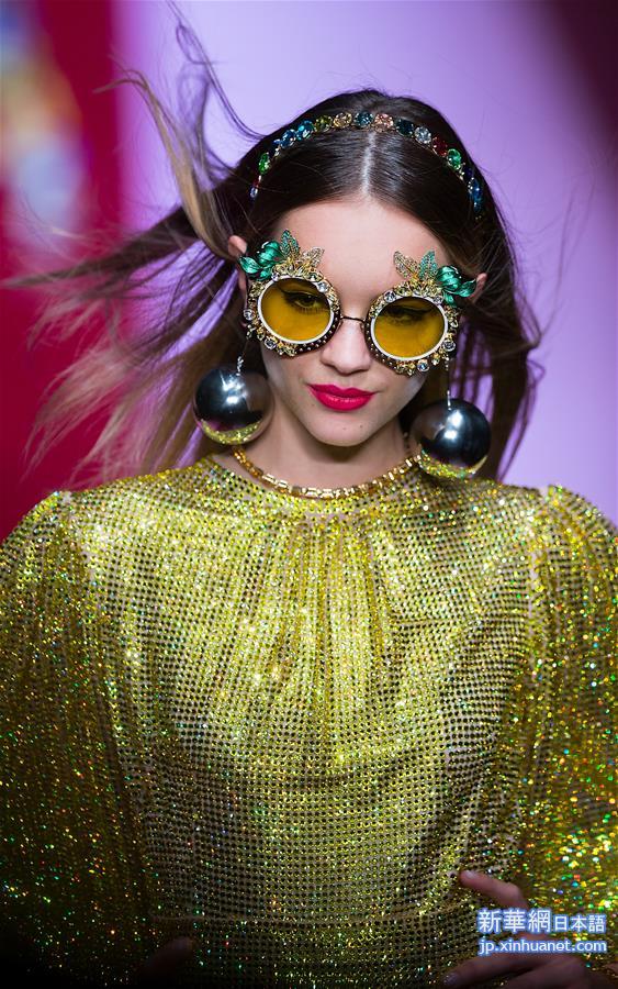 （国际）（4）米兰时装周——杜嘉班纳发布2018春夏女装新品