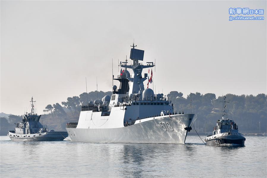 （国际）（2）中国海军第二十六批护航编队访问法国
