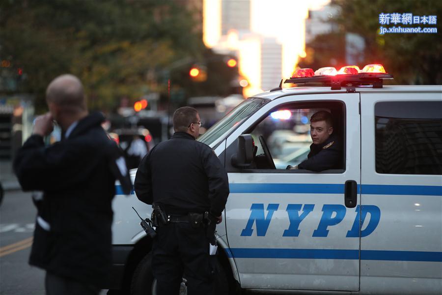 （国际）（6）纽约曼哈顿发生卡车撞人恐怖袭击事件8人死亡 