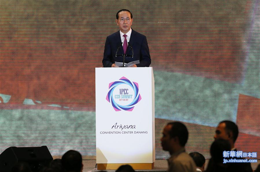 （国际）（2）2017年亚太经合组织工商领导人峰会在越南岘港开幕 