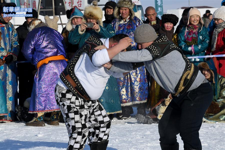 （文化）（4）内蒙古冬季那达慕举行