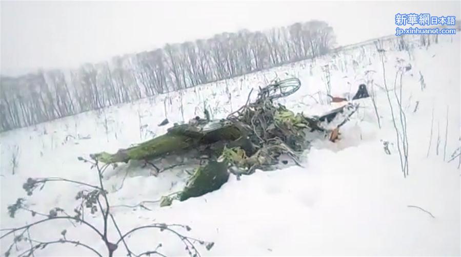 （国际）（2）一架民航客机在莫斯科州坠毁