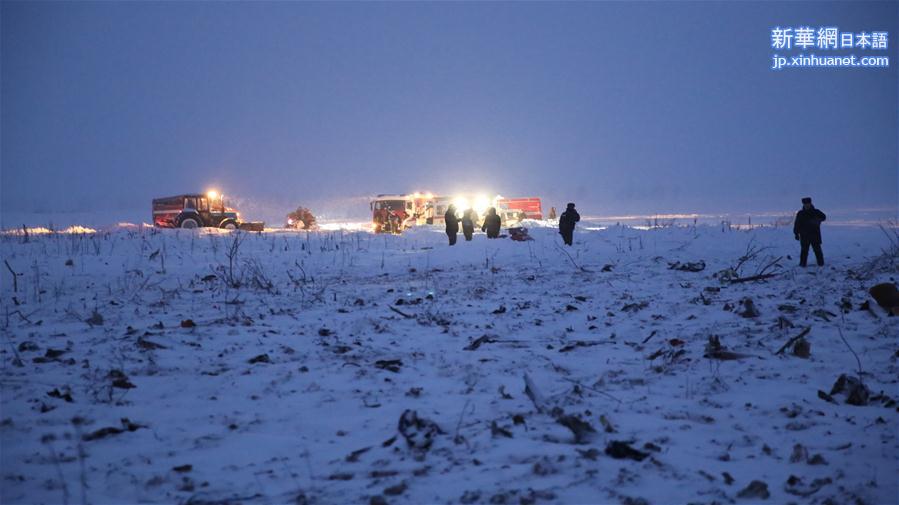 （国际）（18）一架民航客机在莫斯科州坠毁  