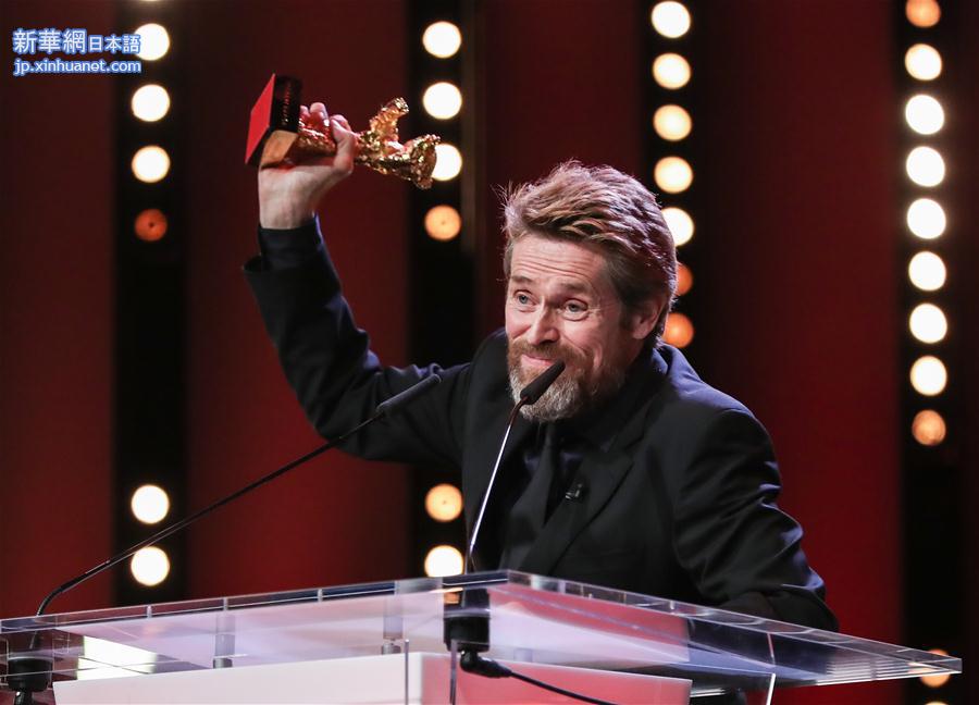 （新华视界）（1）美国演员威廉·达福获第68届柏林电影节终身成就奖