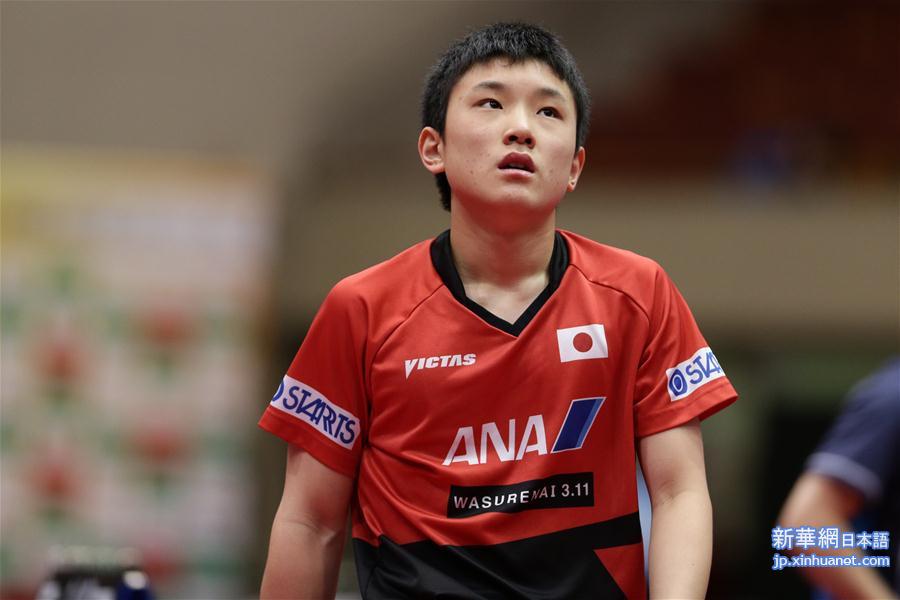 （体育）（1）乒乓球——亚洲杯：日本选手张本智和无缘男单四强