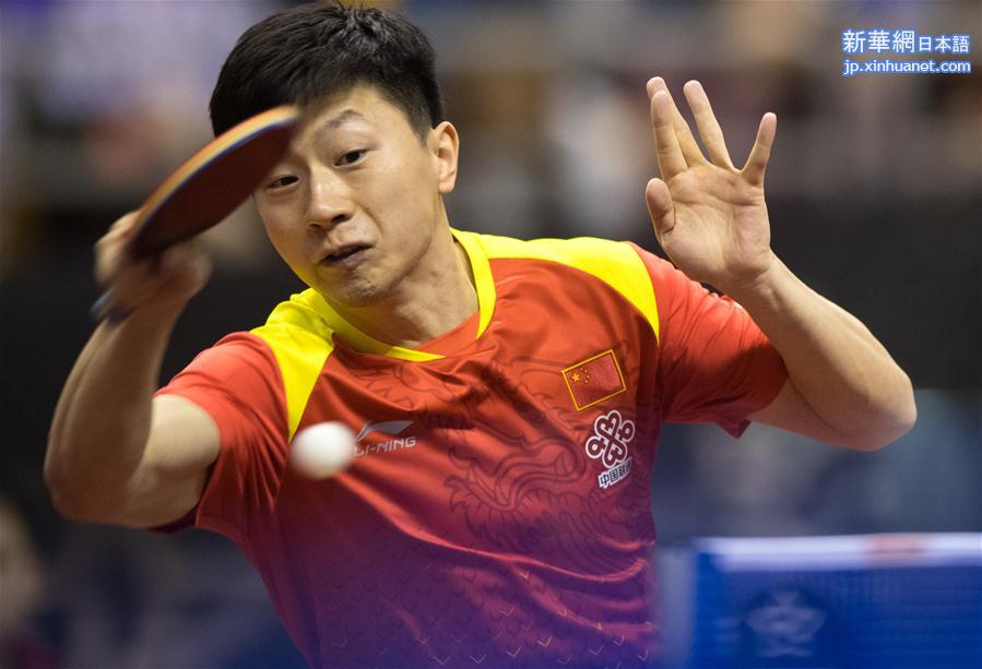 （体育）（13）乒乓球——中国队举行世乒赛热身赛