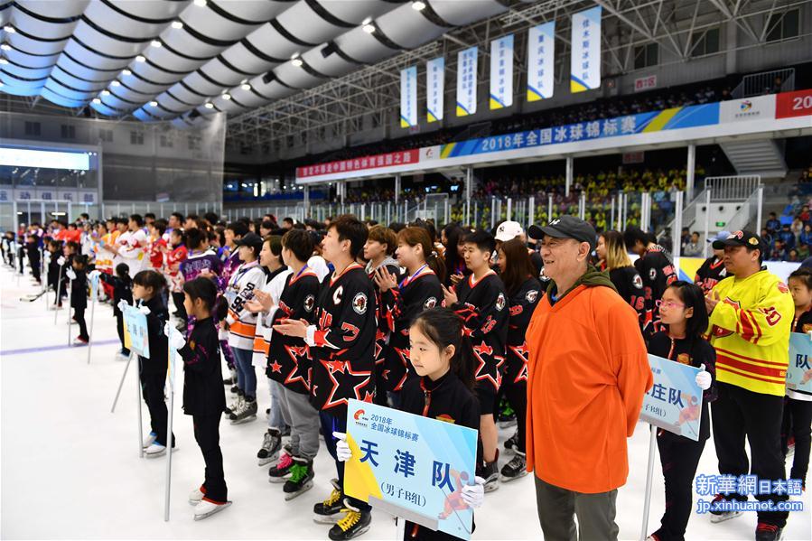 （体育）（4）冰球——2018全国冰球锦标赛北京开幕