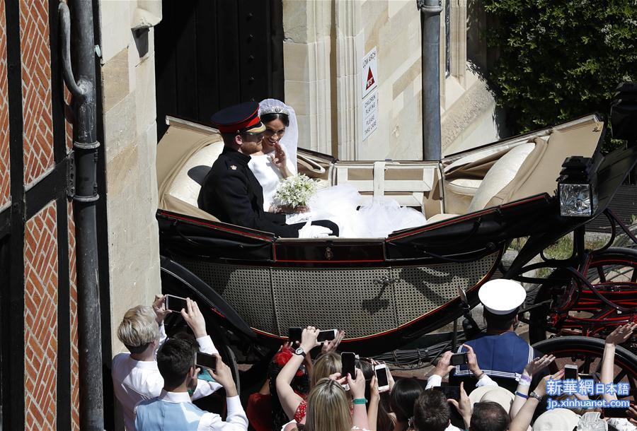（国际）（5）英国哈里王子与梅根·马克尔在温莎城堡举行婚礼