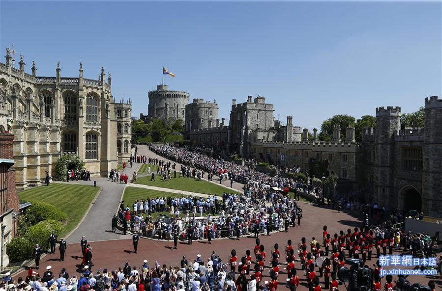 （国际）（6）英国哈里王子与梅根·马克尔在温莎城堡举行婚礼