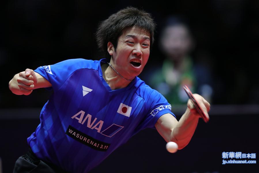 （体育）（5）乒乓球——中国公开赛：林高远晋级四强