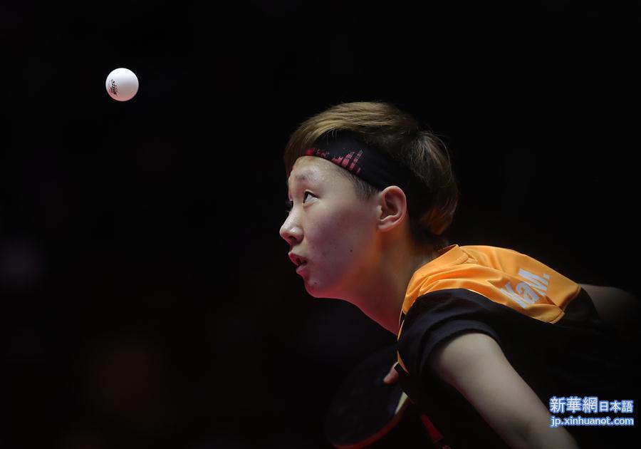 （体育）（11）乒乓球——中国公开赛：王曼昱获女单冠军