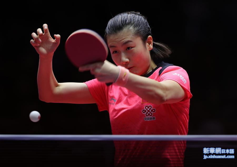 （体育）（13）乒乓球——中国公开赛：王曼昱获女单冠军