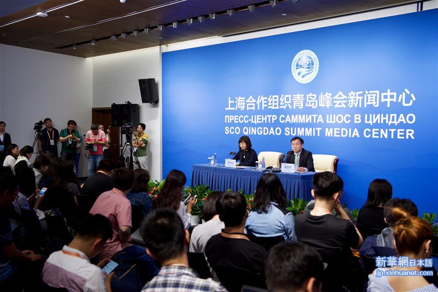 （上合青岛峰会·XHDW）（2）中国文化和旅游部旅游促进与国际合作司司长薛亚平举行新闻发布会