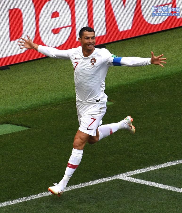 （世界杯·星光闪耀）（5）足球——B组：葡萄牙队克·罗纳尔多攻入一球