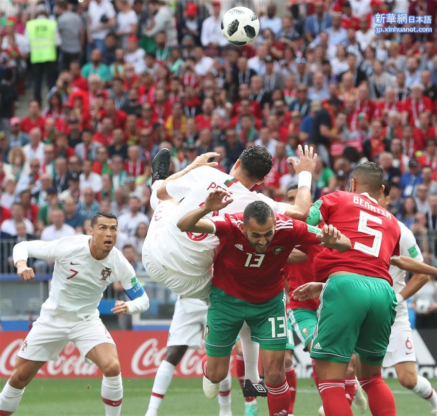 （世界杯·星光闪耀）（8）足球——B组：葡萄牙队克·罗纳尔多攻入一球