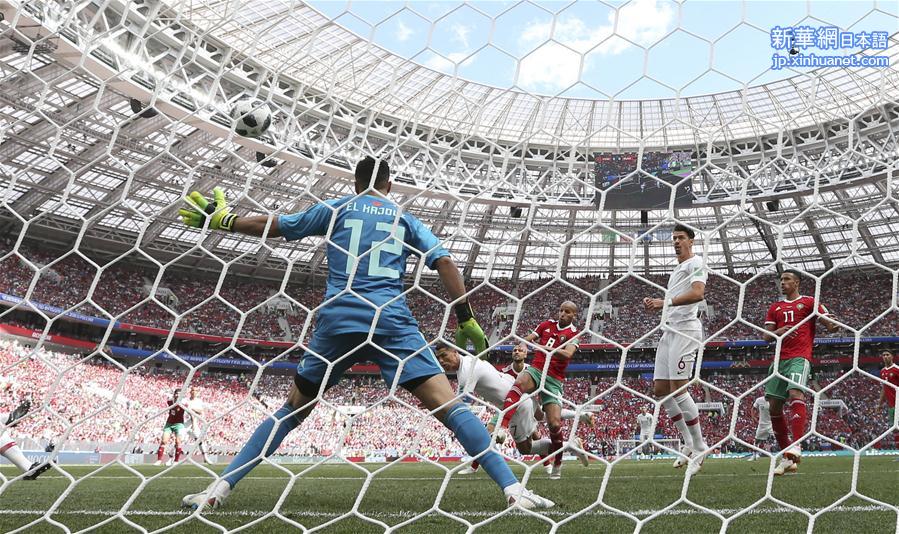 （世界杯·星光闪耀）（9）足球——B组：葡萄牙队克·罗纳尔多攻入一球