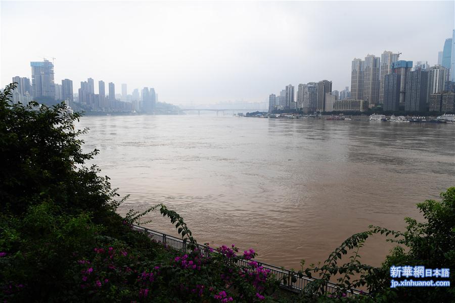 （环境）（3）长江上游最大洪峰过境重庆