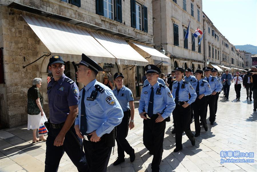 （国际）（3）中国与克罗地亚首次警务联合巡逻正式启动