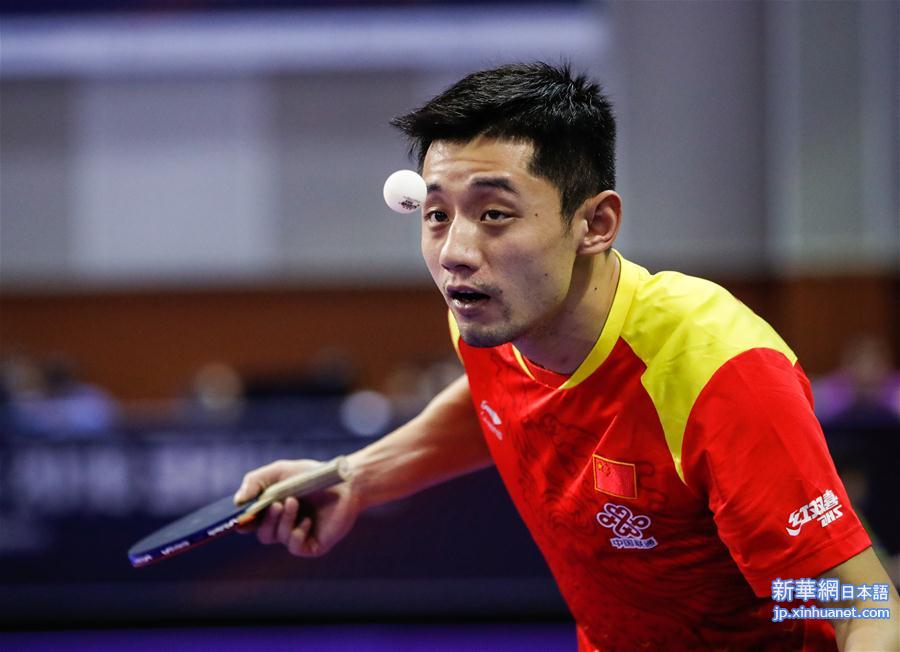 （体育）（3）乒乓球——韩国公开赛：张继科胜德赛