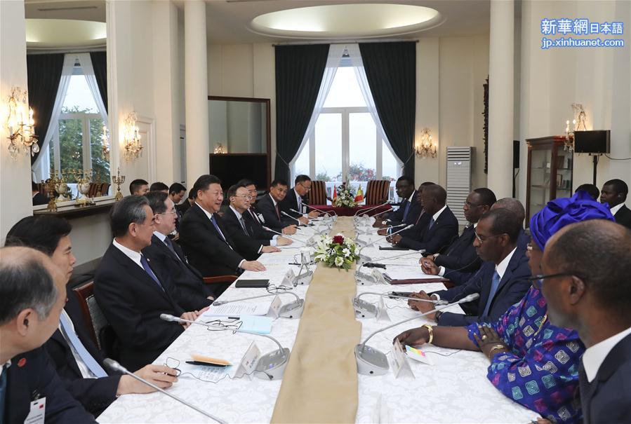 （XHDW）（2）习近平同塞内加尔总统萨勒举行会谈
