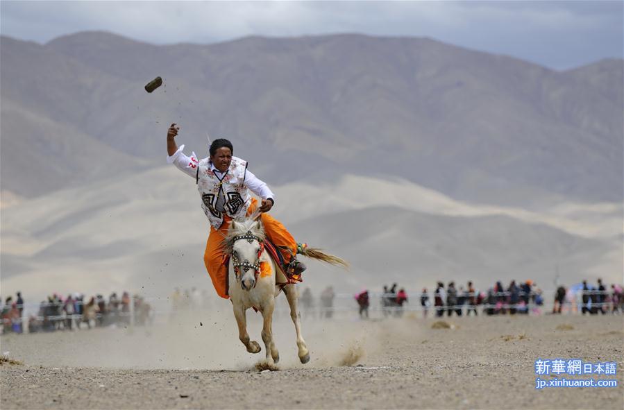 （体育）（12）西藏阿里举行赛马竞技大赛