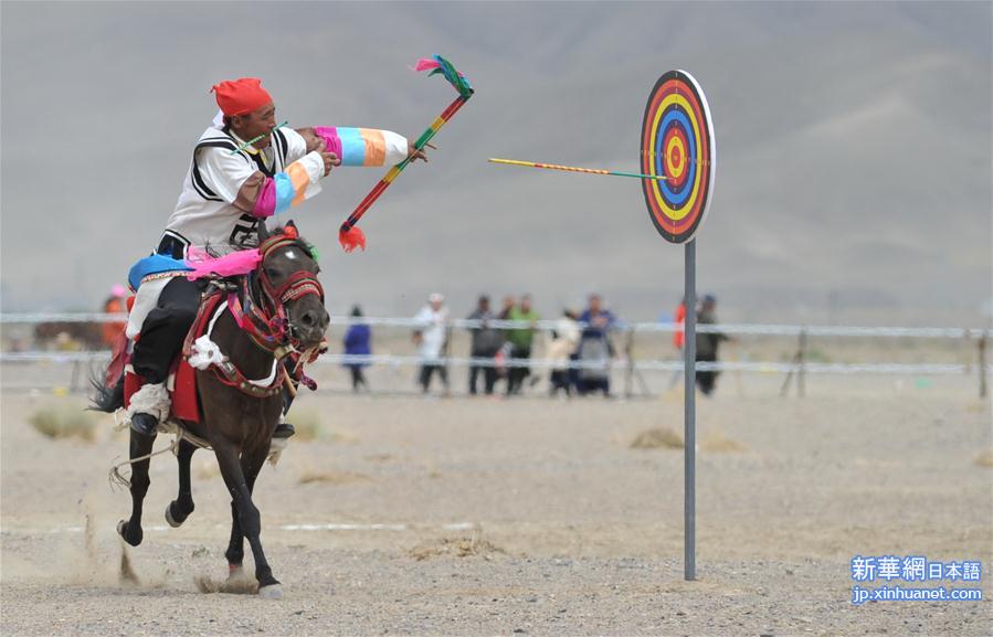 （体育）（14）西藏阿里举行赛马竞技大赛