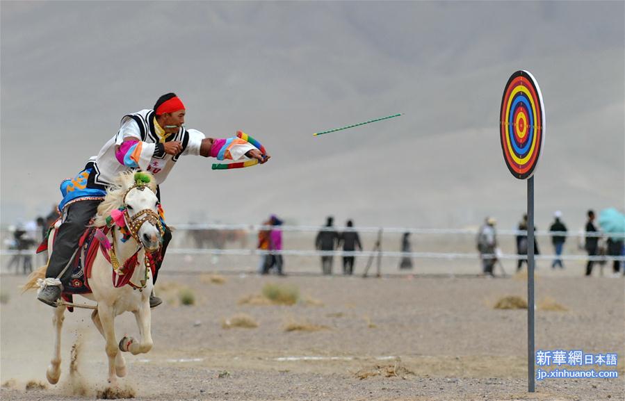 （体育）（15）西藏阿里举行赛马竞技大赛