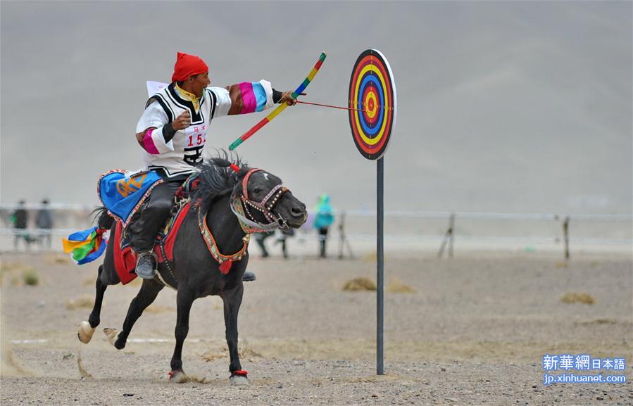 （体育）（16）西藏阿里举行赛马竞技大赛