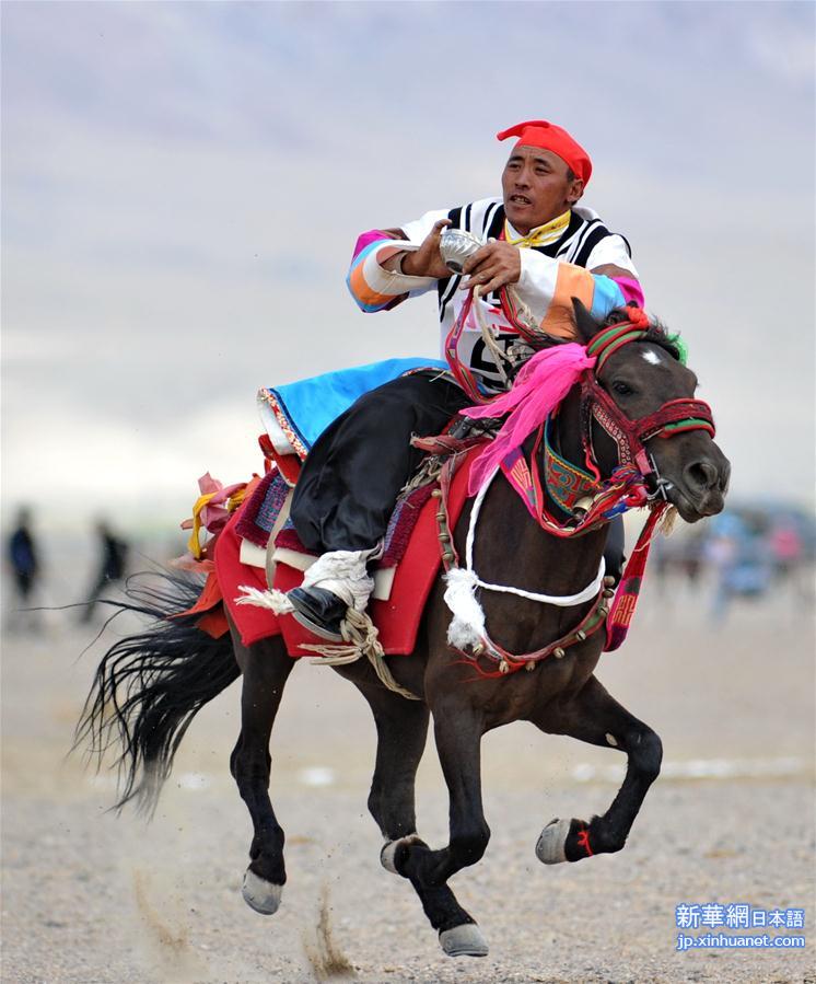 （体育）（26）西藏阿里举行赛马竞技大赛