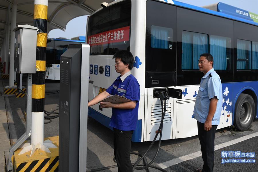 （社会）（3）杭州：2000余辆公交车已实现“零排放、零污染”