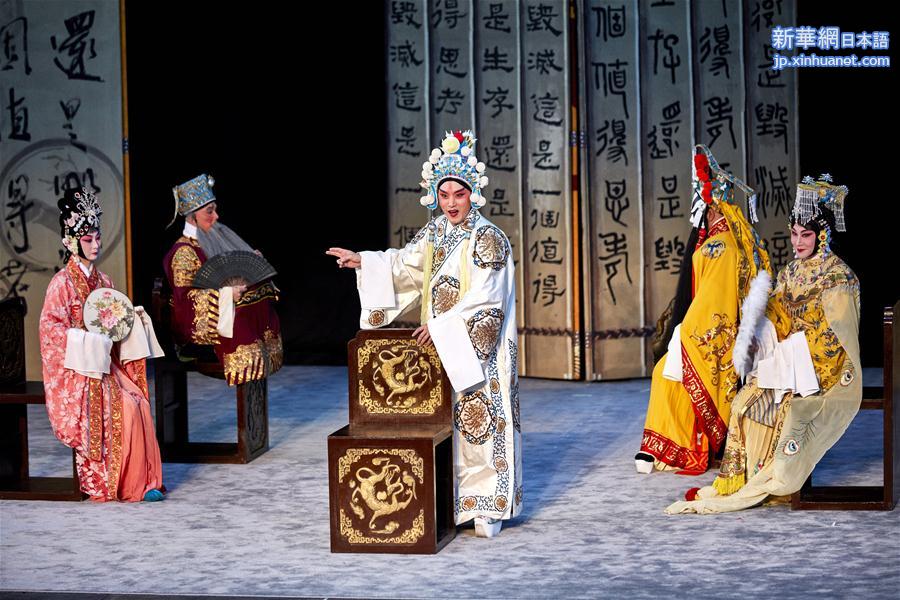 （新华视界）（2）京剧《王子复仇记》在丹麦上演