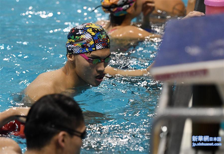 （体育）（6）游泳——国家游泳队举行公开训练课