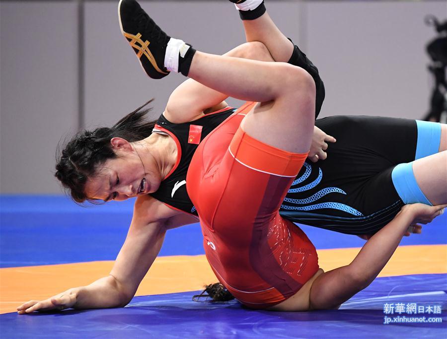 （亚运会）（1）摔跤——女子自由式68公斤级四分之一决赛赛况