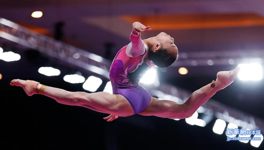 （亚运会）（3）体操——中国选手陈一乐夺得女子平衡木冠军 