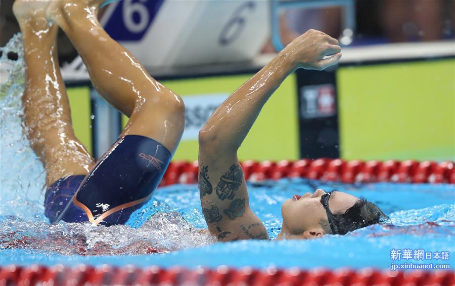 （亚运会）（4）游泳——男子4X100米混合泳接力：中国夺冠
