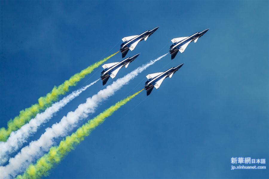 （国际）（4）八一飞行表演队在俄罗斯国际军事技术论坛精彩亮相