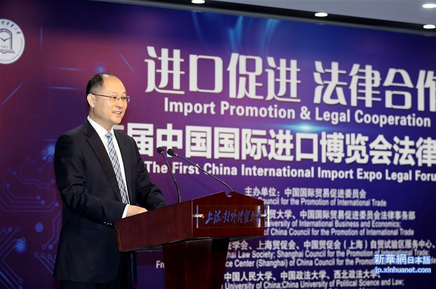 （聚焦进口博览会·XHDW）（3）首届中国国际进口博览会“进口促进、法律合作”论坛举行  