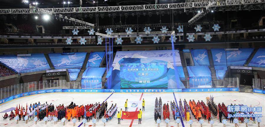 （体育）（1）北京市第一届冬季运动会开幕式举行