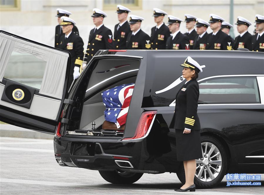 （国际）（4）美国为前总统老布什举行国葬