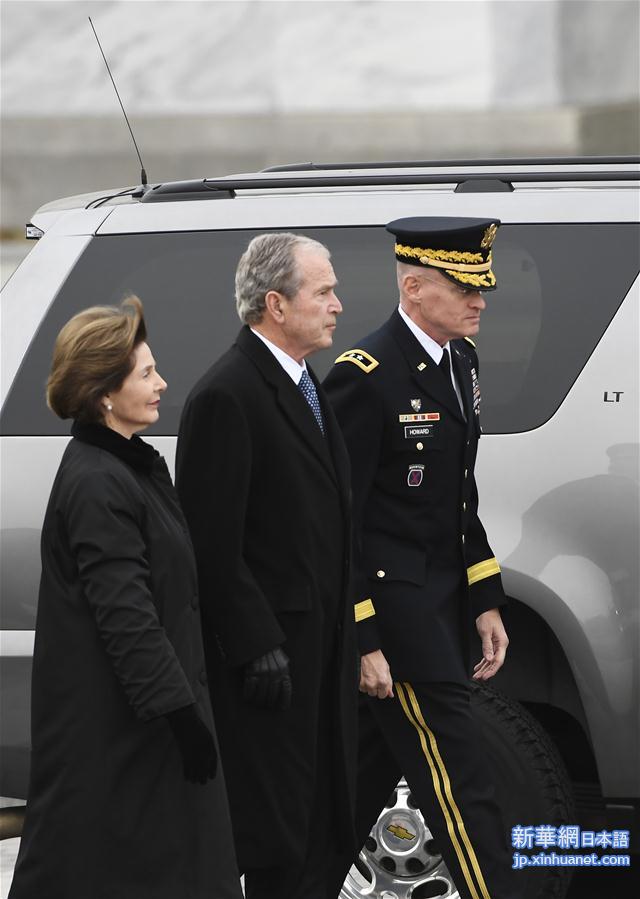 （国际）（5）美国为前总统老布什举行国葬