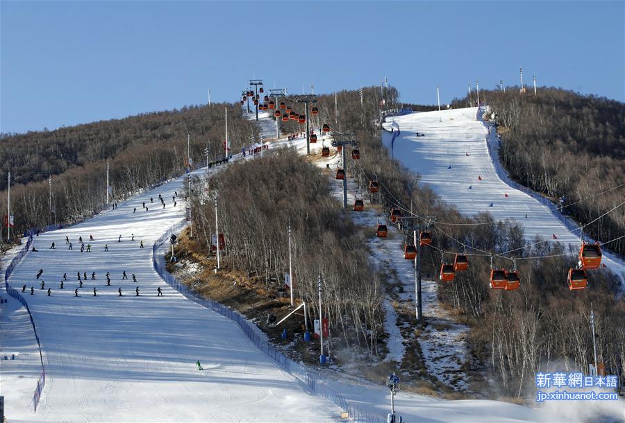 （体育）（1）第十八届中国崇礼国际滑雪节开幕