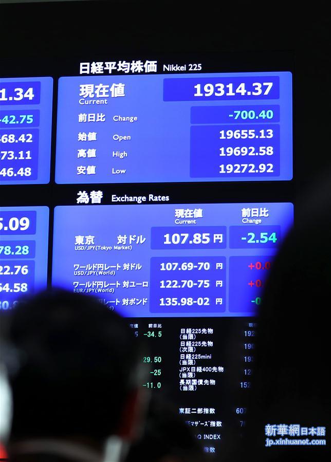 （新华视界）（1）日本东京股市新年开市
